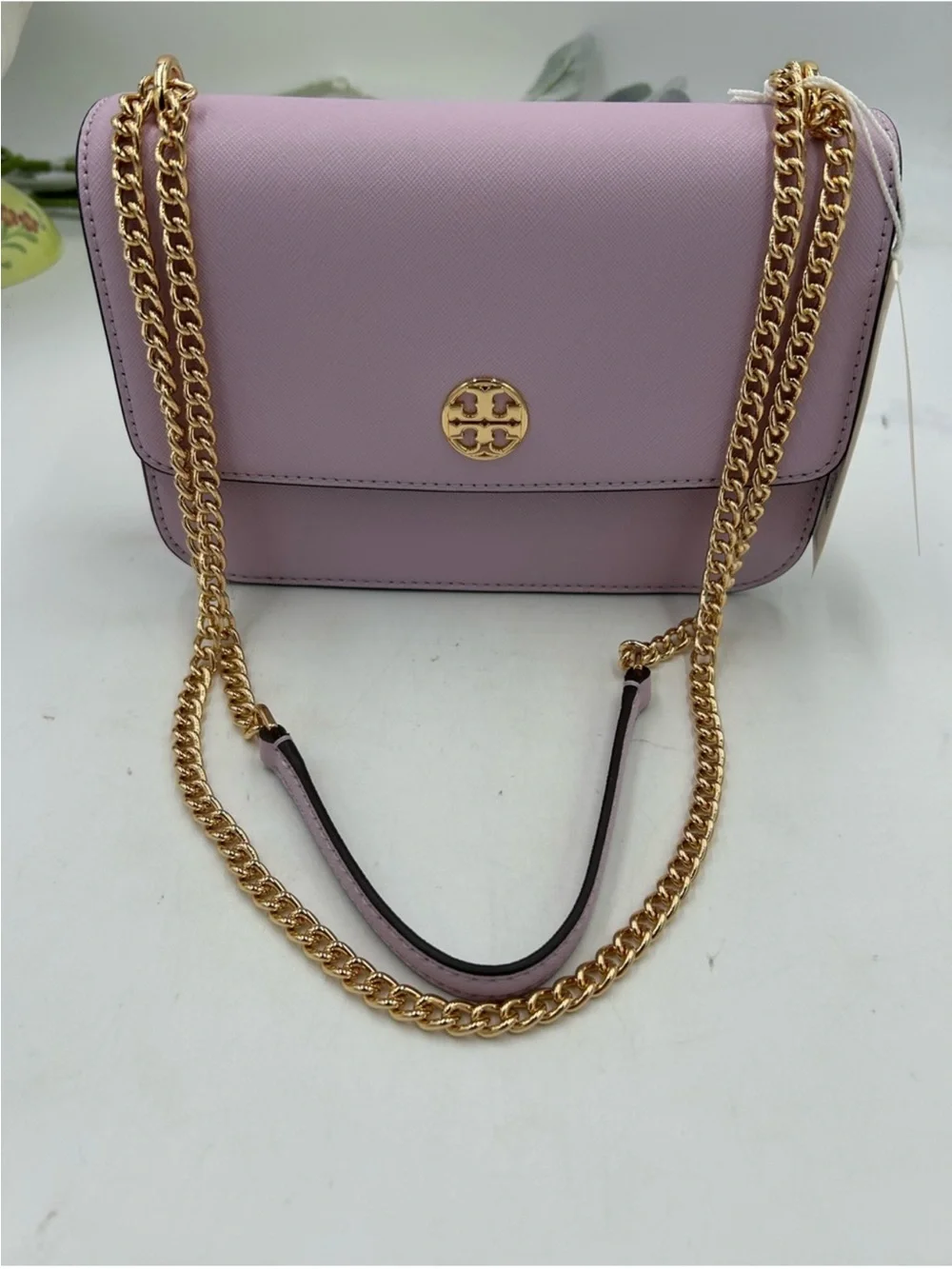 Women’s Tory Burch, pale purple Crossbody/shoulder bag NWT